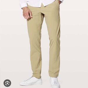 Lululemon Commission Warpstream Slim Fit Pant - Tofino Sands - size 30